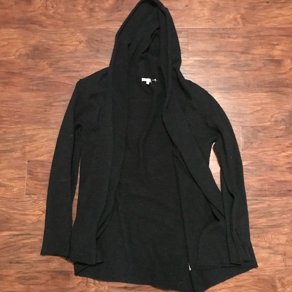 Vince Black Wool Cardigan